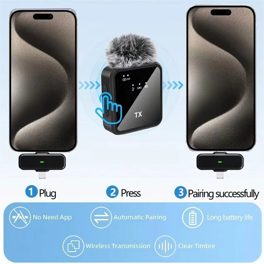 F11 Wireless Lavalier Microphone