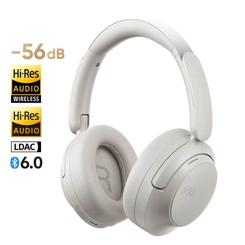 H3S Over Ear Headphone Hi-Res LDAC Spatial Sound Headset H3S -56dB Adaptive ANC Wireless Earphone Bluetooth 6.0 102Hrs