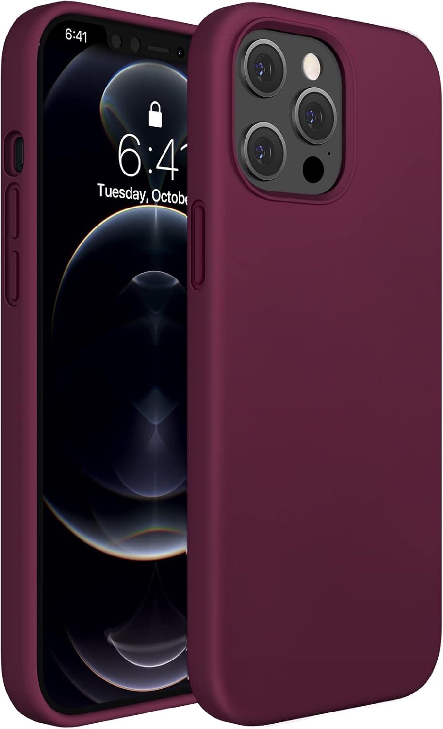 Magnetic for iPhone 17 Pro Max Case, Compatible with MagSafe, Integrated Silicone Camera Control Cover, 3.0mm Thicken Shockproof Drop Protection Phone Case for 17 ProMax, Orange