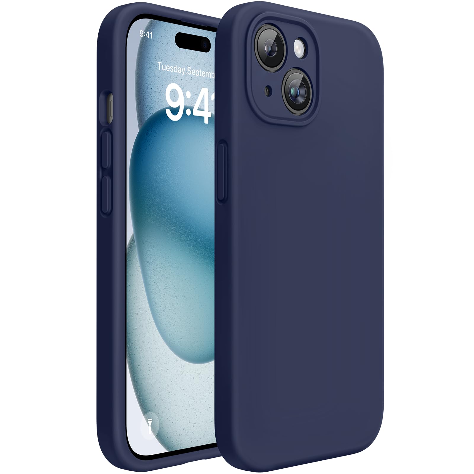 Magnetic for iPhone 17 Pro Max Case, Compatible with MagSafe, Integrated Silicone Camera Control Cover, 3.0mm Thicken Shockproof Drop Protection Phone Case for 17 ProMax, Orange