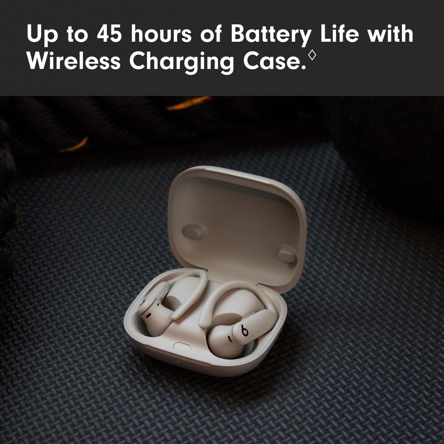 Powerbeats Pro 2 - Wireless Noise Cancelling Workout Earbuds with Secure- Fit Earhooks, Up to 45-Hour Battery with Charging Case, Sweat & Water Resistant, Heart Rate Monitoring - Quick Sand