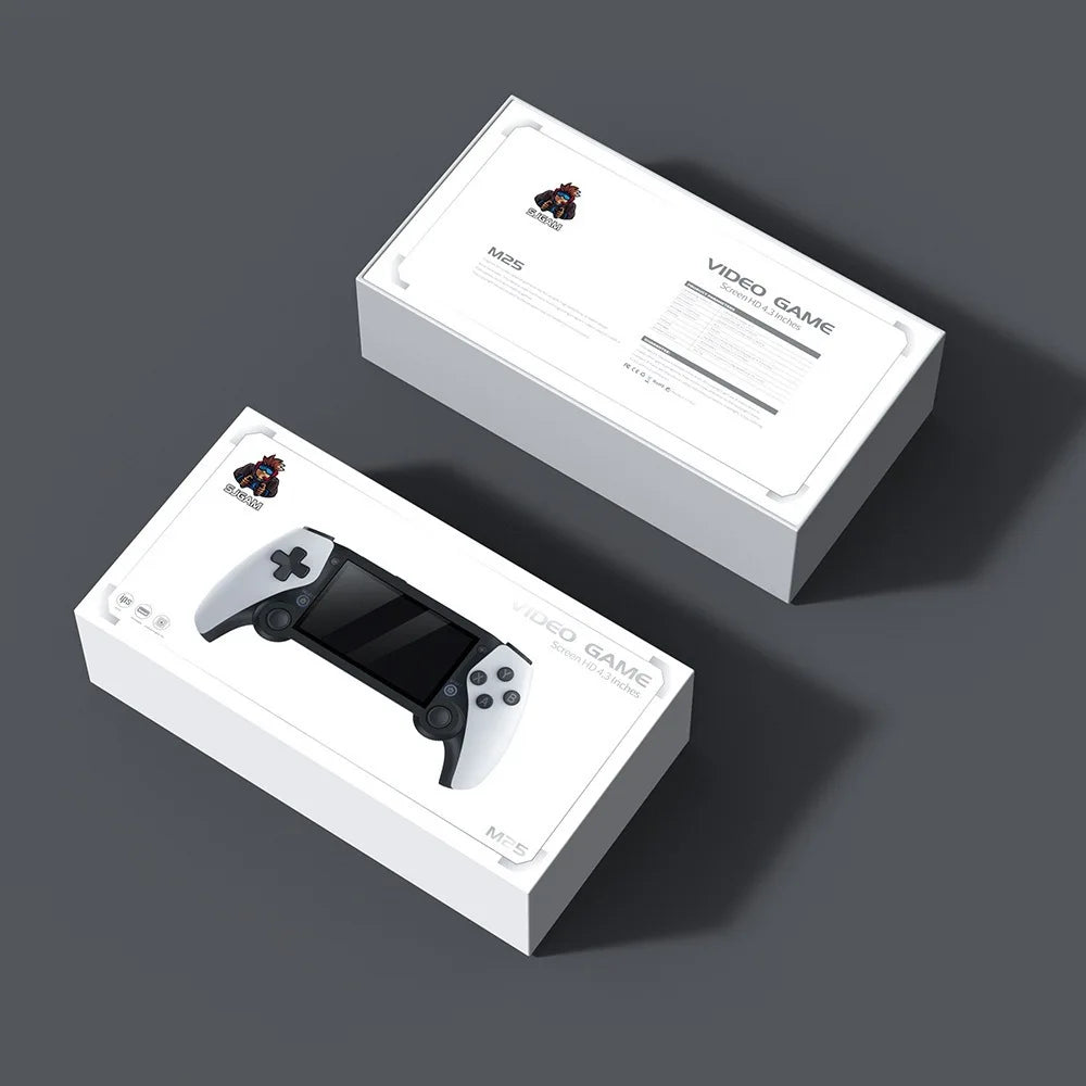 2025 New Hot Sell Ampown M25 Handheld 3d Joystick Game Console Tv Hdmi Wireless Controller Ps1 Arcade Game Console Holiday Gift
