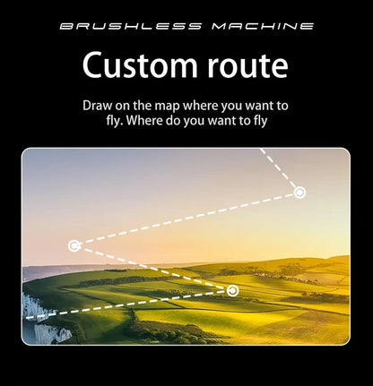 Z102 4K HD Foldable Shock-Absorbing EIS Anti-Shake Smart Drone