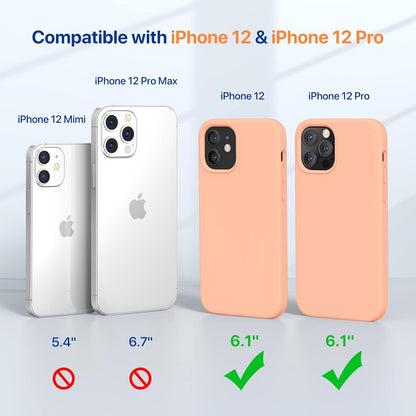 Magnetic for iPhone 17 Pro Max Case, Compatible with MagSafe, Integrated Silicone Camera Control Cover, 3.0mm Thicken Shockproof Drop Protection Phone Case for 17 ProMax, Orange
