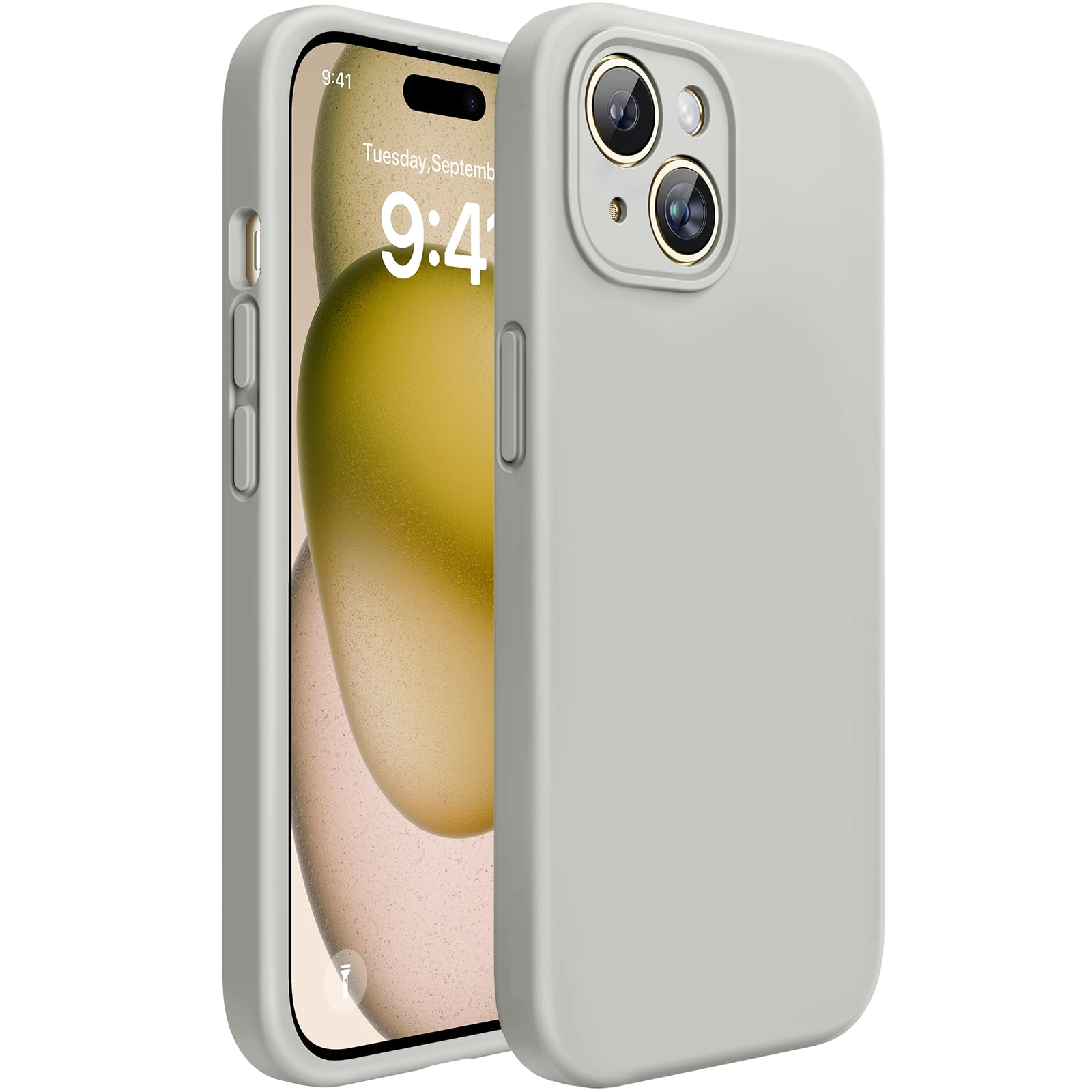 Magnetic for iPhone 17 Pro Max Case, Compatible with MagSafe, Integrated Silicone Camera Control Cover, 3.0mm Thicken Shockproof Drop Protection Phone Case for 17 ProMax, Orange