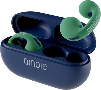 Sound earcuffs AM-TW02, Open Ear Wireless Earphones for Comfort, Bluetooth 5.3 Earbuds for Sports, Running, and Workouts | 6 hr Play Clip-on Ear Cuff
