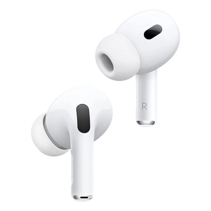 AirPods Pro (2nd generation) with MagSafe Case (USB-C) Bluetooth (White, True Wireless) With One Year Warranty