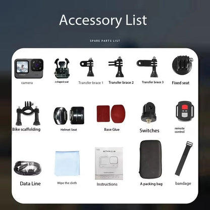 V11 Dual Screen Action Camera