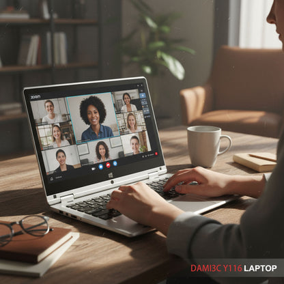 Dami3c Y116 11.6" Touchscreen 2-in-1 Laptop | 8GB RAM + 128GB/256GB SSD | Windows 11 Pro