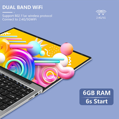 Dami3c G61 14.1" Laptop | 6GB RAM + 128GB/256GB SSD | Windows 11 Pro