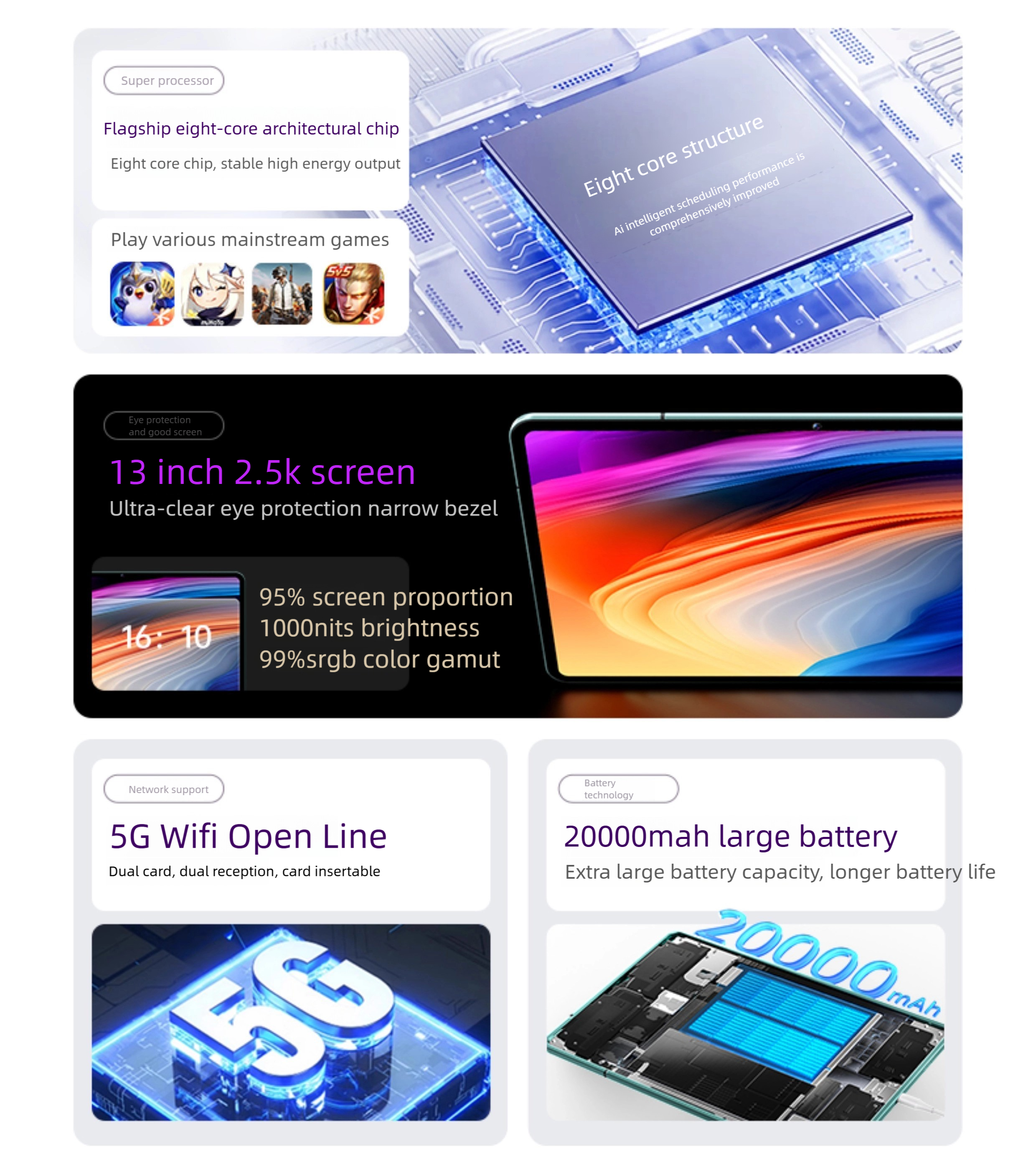 A13 Pad Pro – Best Cheap 13" Android Tablet | 16GB+512GB